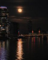Volle maan boven de Spree