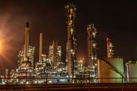 Nachtfoto in de Rotterdamse haven (2)