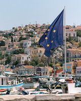 Great views of the island of Symi, Greece.