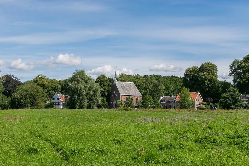 Schöne Aussicht auf den historischen Teil von Oud-Zuilen von Patrick Verhoef