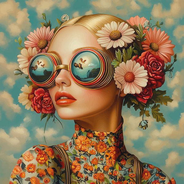 Symphonie florale III par Mirjam Duizendstra