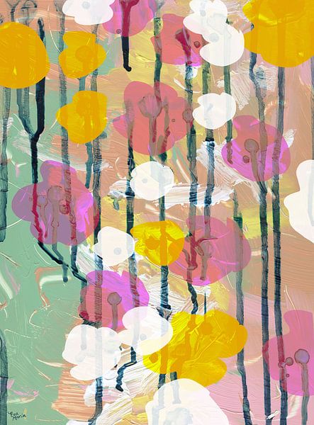 Flowers along the road by ART Eva Maria