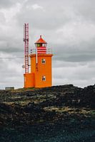 Island Orange Lighthouse