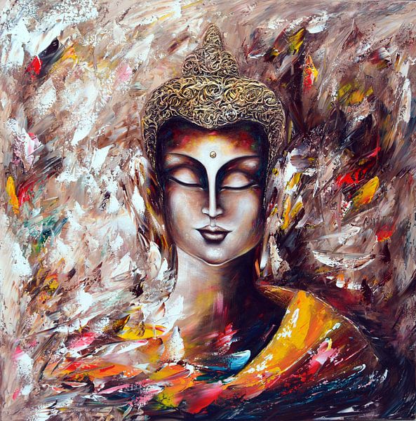 Bouddha par Gena Theheartofart