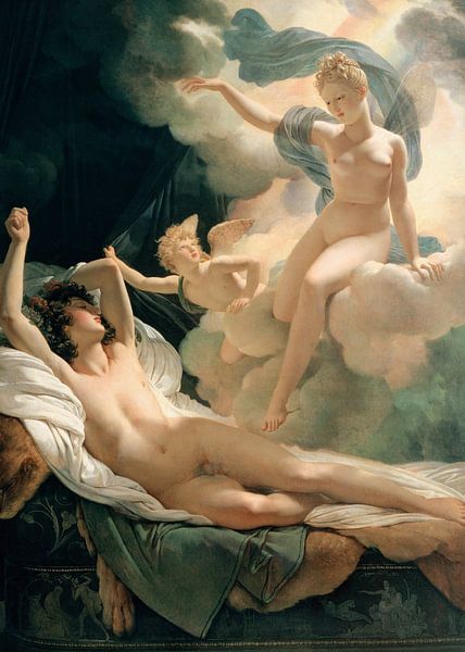 Morpheus and Iris, Pierre-Narcisse Guérin by The Masters