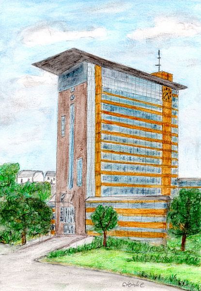 Rathaus Flensburg von Sandra Steinke