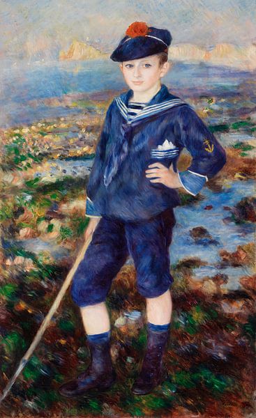 Renoir, Seaman's Boy (Portrait of Robert Nunès) (1883) by Atelier Liesjes