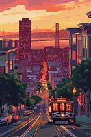 San Francisco Illustration