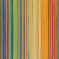 Bunte, enge Streifen malen