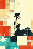 Femme in Colour Blocks