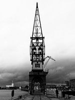 Industriekran in Antwerpen