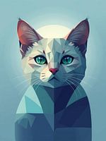 Scandinavisch kattenportret