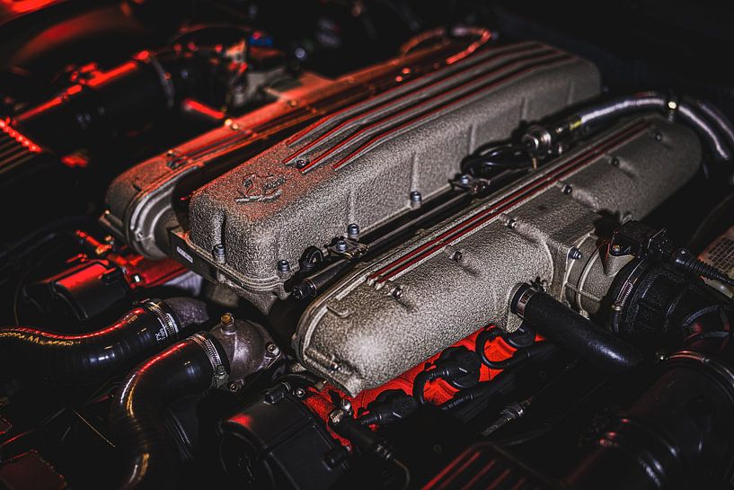 Bloc moteur Ferrari Maranello V12 par Tycho Müller