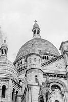 Sacré Coeur in Parijs zwart wit