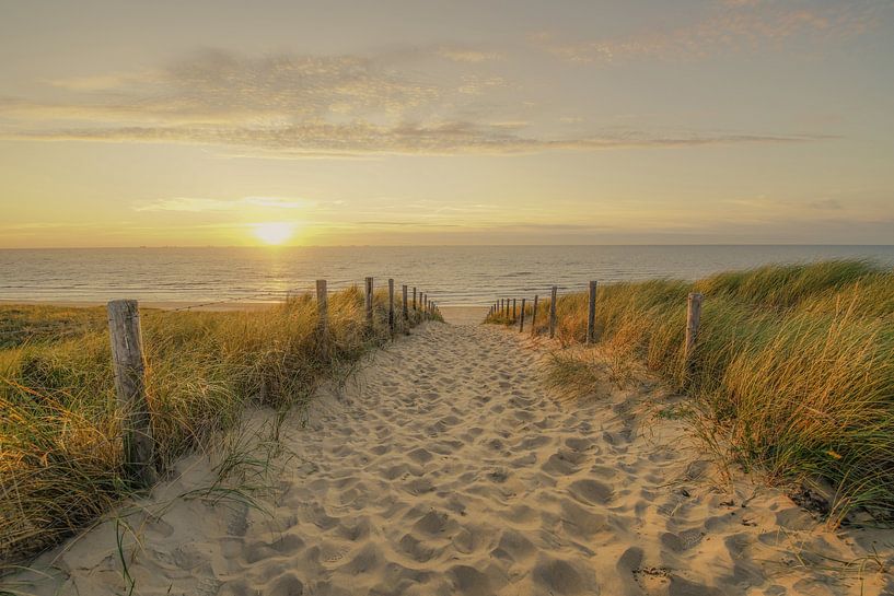 Beach, sea and sun by Dirk van Egmond