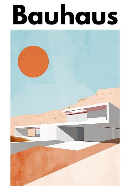 Poster Bauhaus impression d'art par Niklas Maximilian