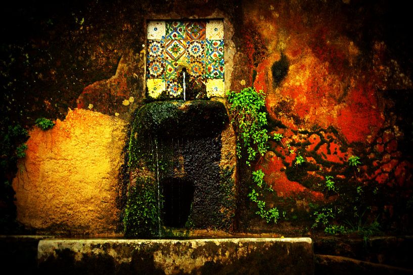 fontaine de couleurs par Francisco de Almeida