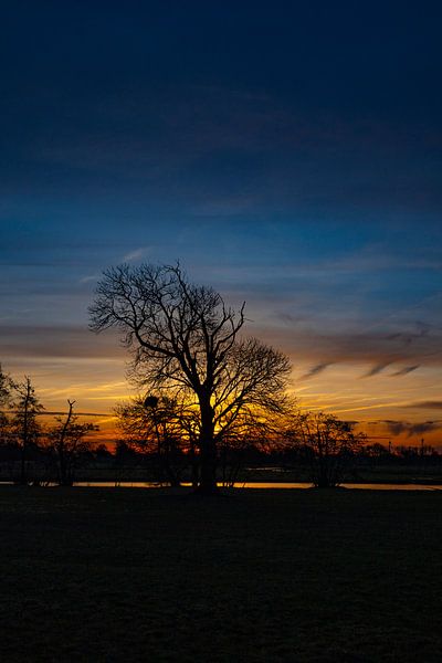 Sunrise in the Netherlands by Gert Hilbink