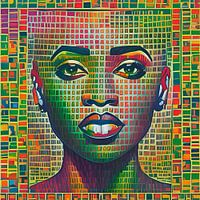 Moderne Eleganz _Frauenportrait