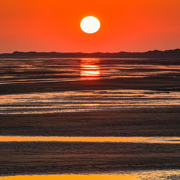 Sonnenuntergang Terschelling von Henk Meijer Photography