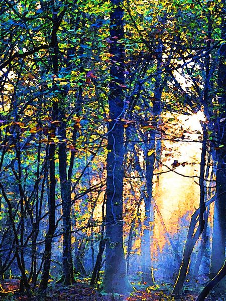 The forest has awakened by Dirk H. Wendt