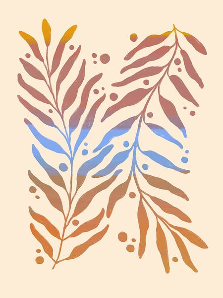 Feuillage ornemental par Anna Benge