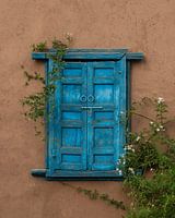 Porte bleue au Maroc