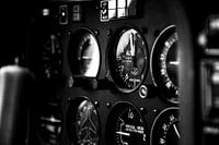 Meetinstrumenten vliegtuig