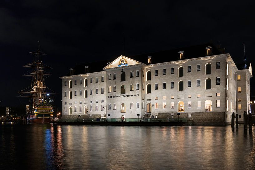 Schifffahrtsmuseum Amsterdam von Jos van de Pas