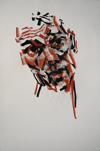 Farbintensive Gesichtsgestaltung von KB Prints