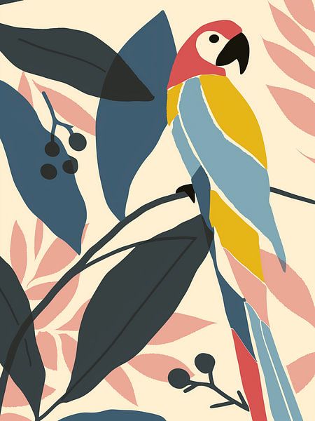 Parrot by Caroline Guerain