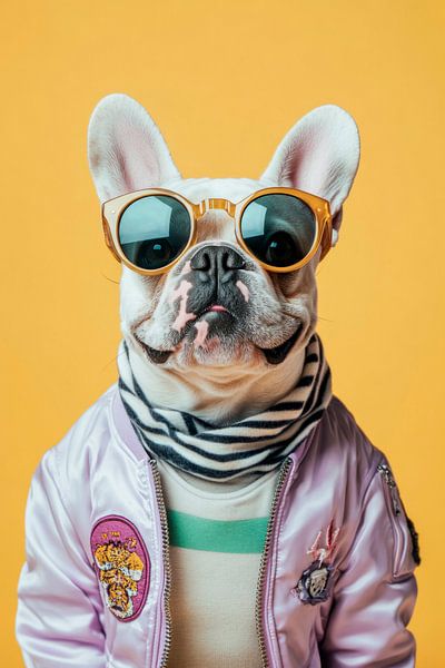 Bouledogue français par Poster Art Shop
