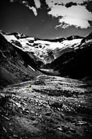 In den Bergen arbeiten