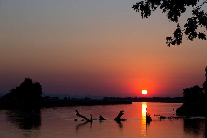 Sunrise over the Zambezi by Angelika Stern