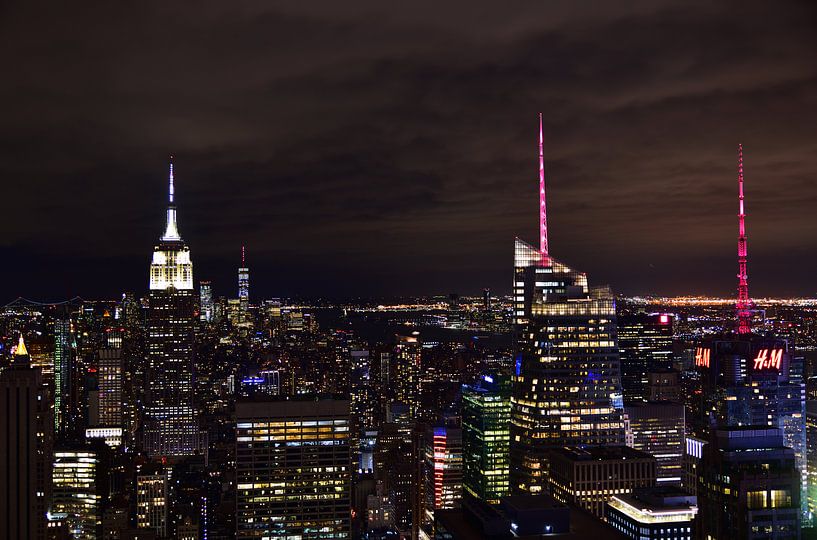 Skyline New York by Rika Roozendaal