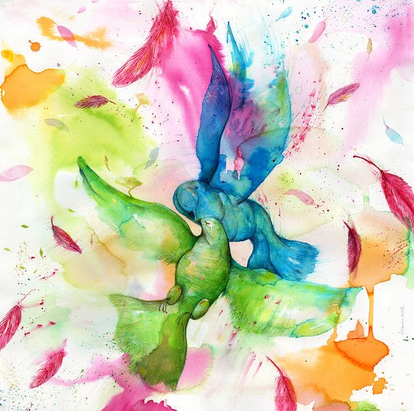 Colour blast by keanne van de Kreeke