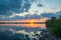 Coucher de soleil d'été