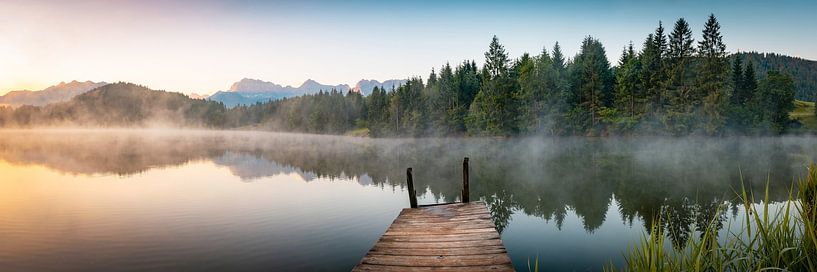 Panorama du lac Gerold par Martin Wasilewski