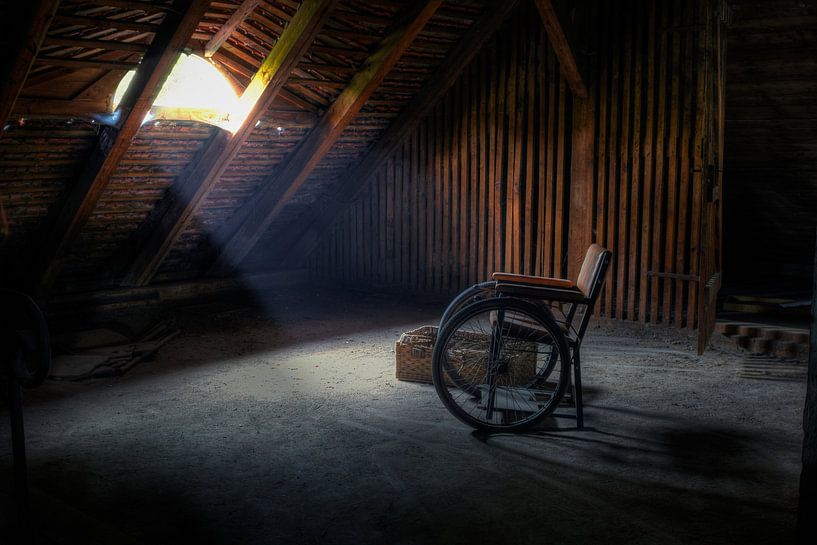 Wie heeft hier gezeten? by Bergkamp Photography