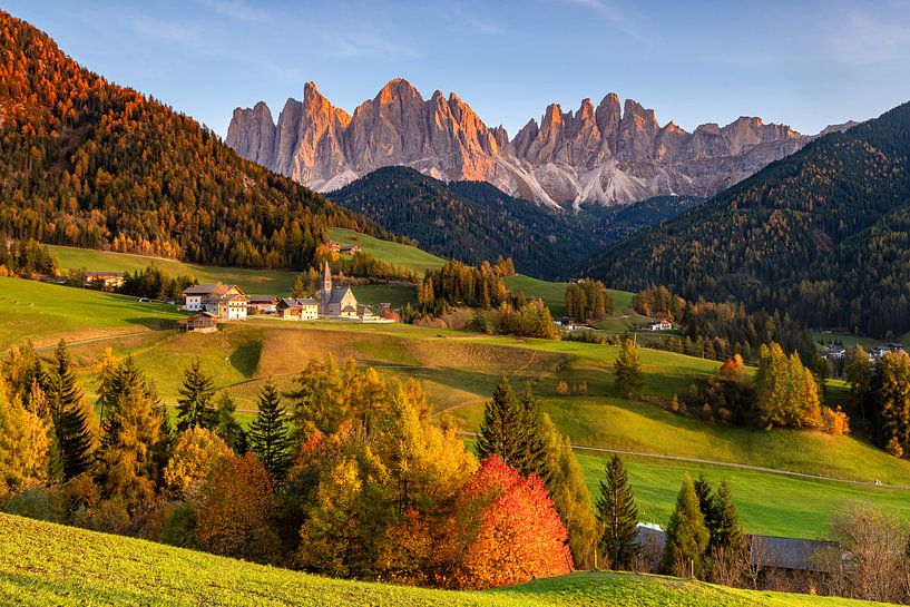 Santa Maddalena, Val di funes, Dolomites by Adelheid Smitt