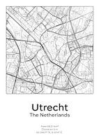 City map - Netherlands - Utrecht