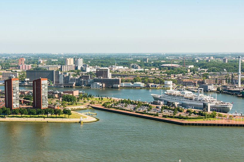 Zicht op Rotterdam vanaf de Euromast. von Brian Morgan