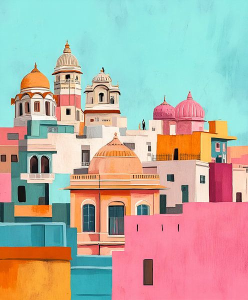 Buntes Dorf in Indien von But First Framing