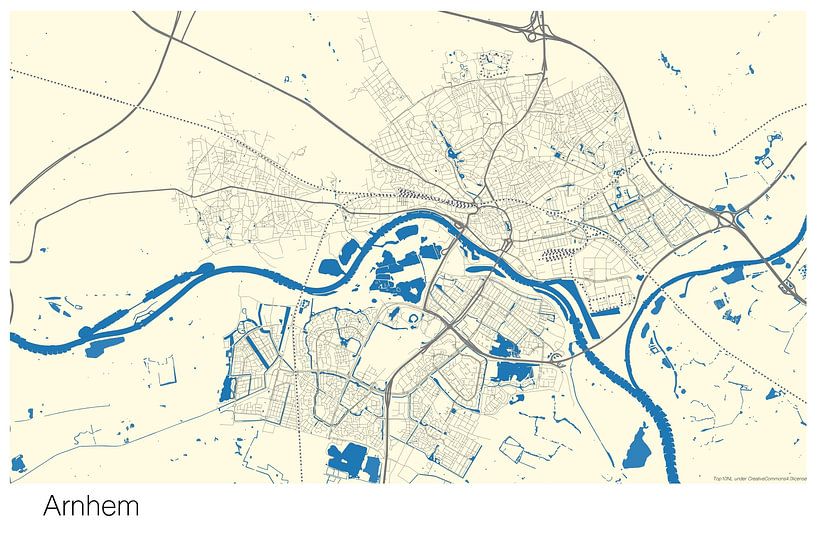 Arnhem par CityMapper