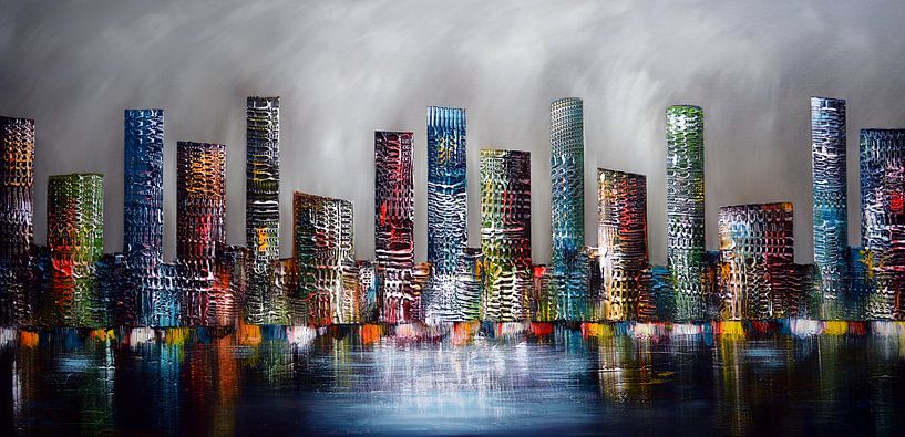 Skyline par Gena Theheartofart