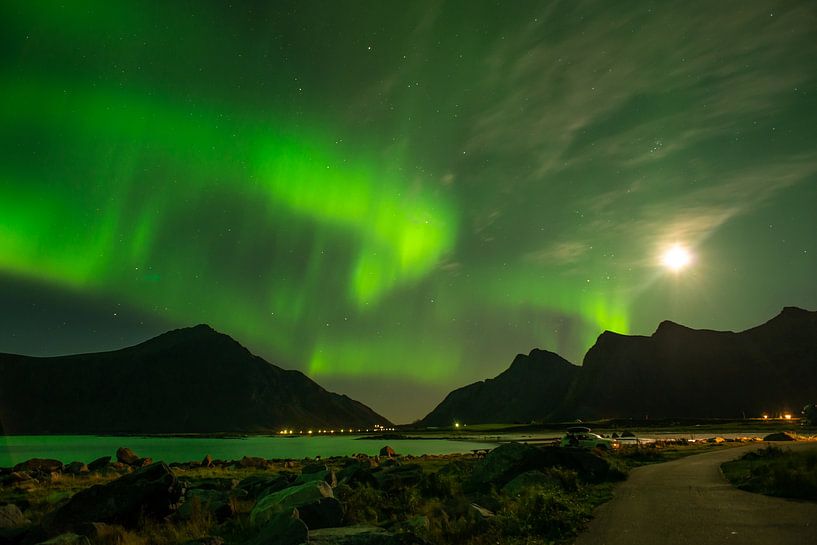 Northern Lights Vesteralen Norway by Harry Punter