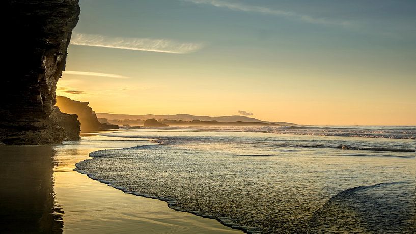 Sonnenuntergang in Spanien von Truus Nijland