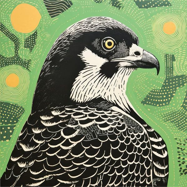 Whimsy Folk Falke Profil von Aloke Design