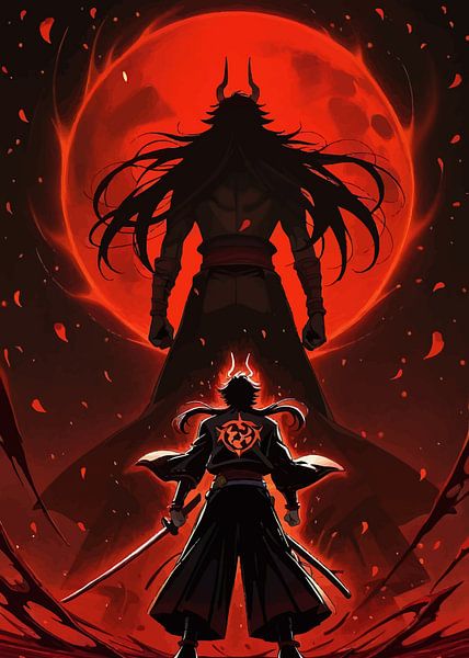 Samurai VS Schatten Dämon von MIROKKU