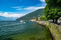 A view of the bay of Bellano on Lake Como